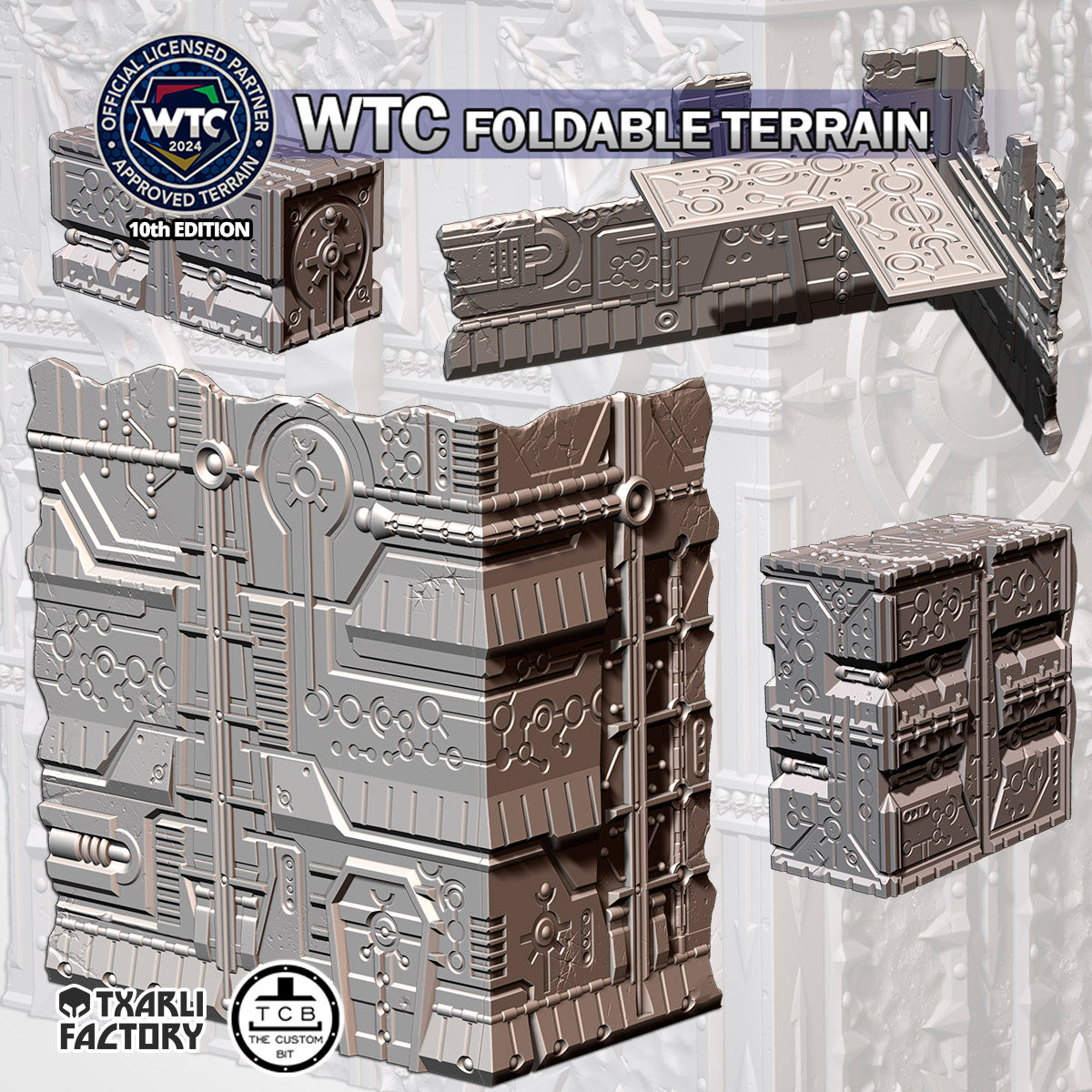 Décors de table pliables WTC - Necromaton