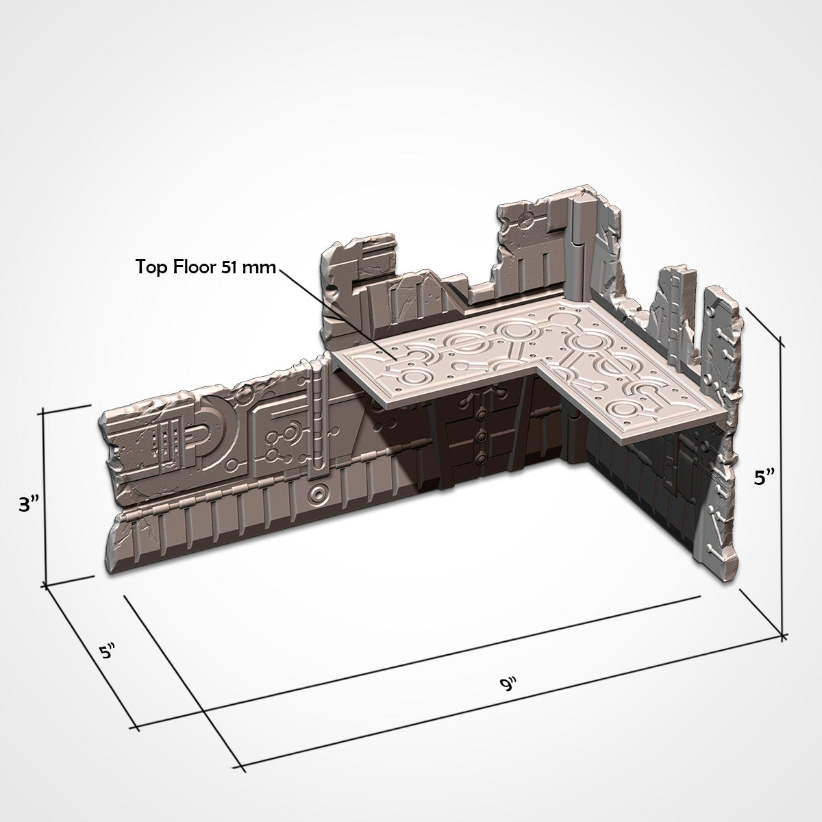 Décors de table pliables WTC - Necromaton