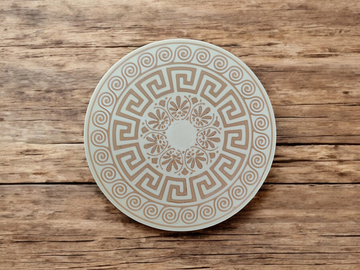 Set de sous-verres à motifs grecs - vue 4