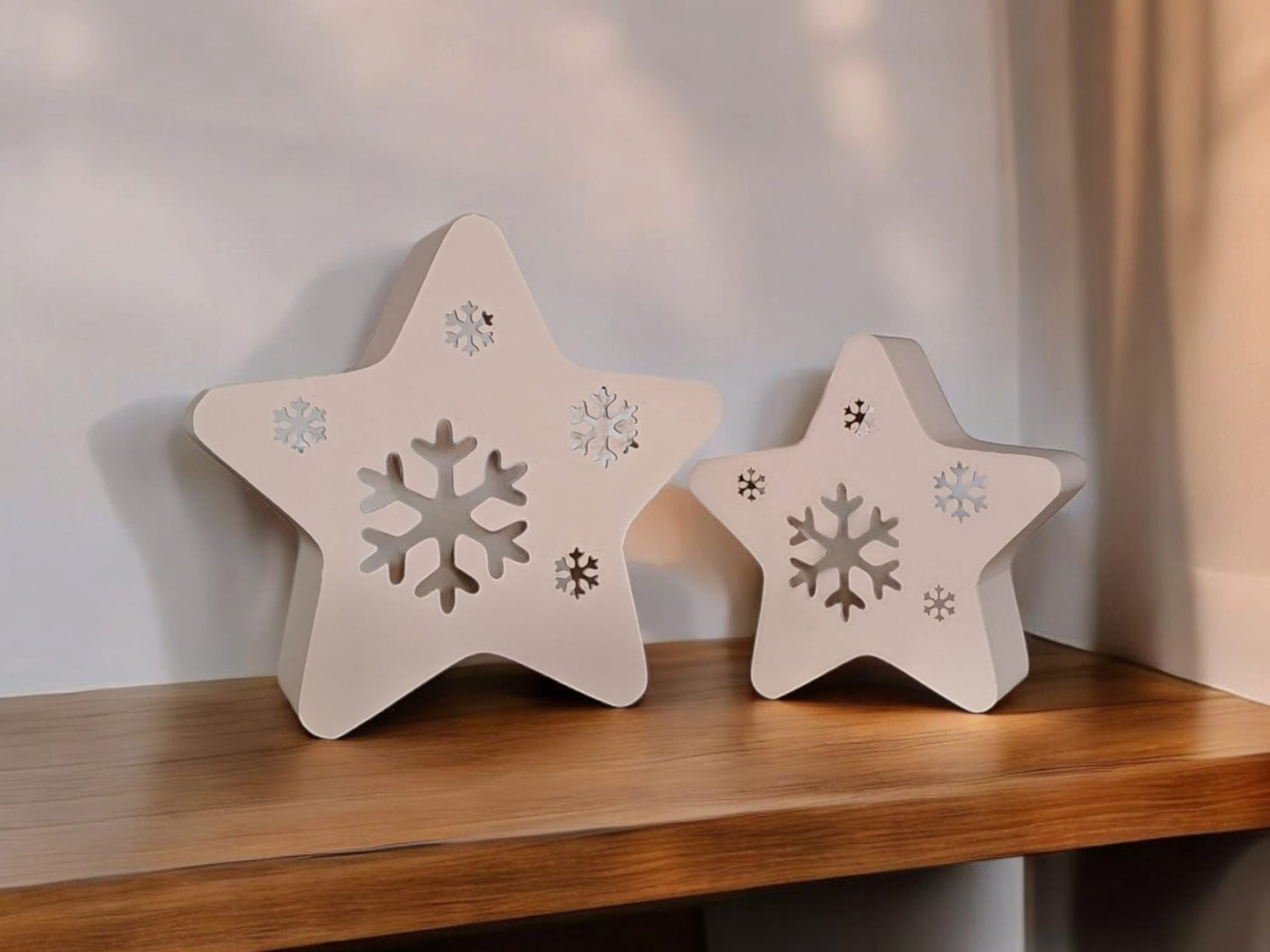 Porte-bougie Étoile Flocon – lueur d’hiver et ambiance féerique