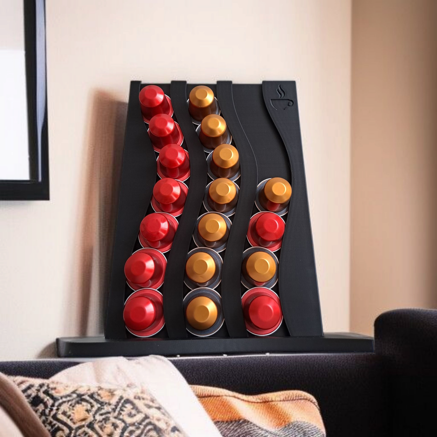Porte-capsules à café "Nespresso"