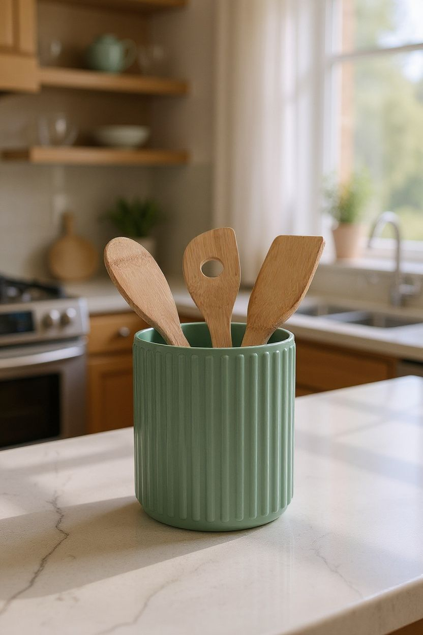 Pot à ustensiles de cuisine – Alliez organisation et élégance