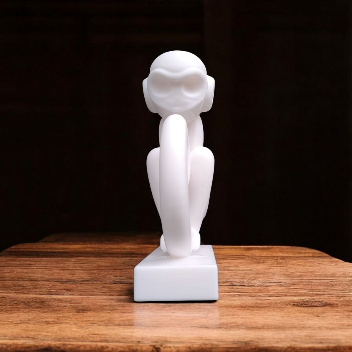 Sculpture « Petit Singe Mystique » - vue 4
