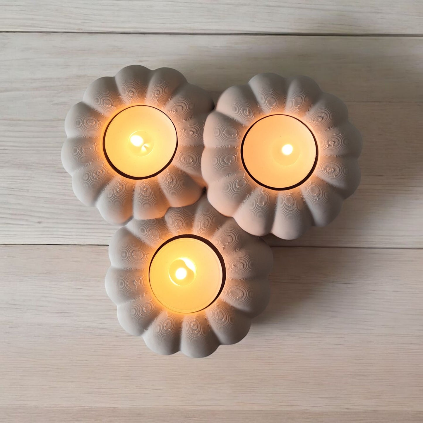 Porte-bougie chauffe-plat en forme de citrouille – Décoration d’automne cosy