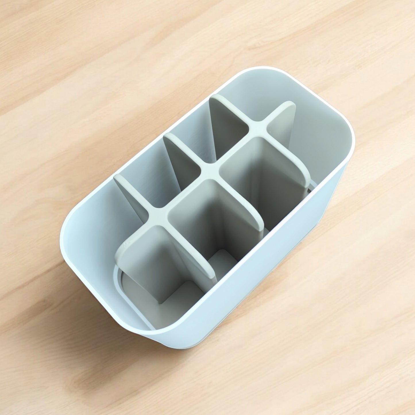 Organisateur de salle de bain multi-compartiments – Rangement design