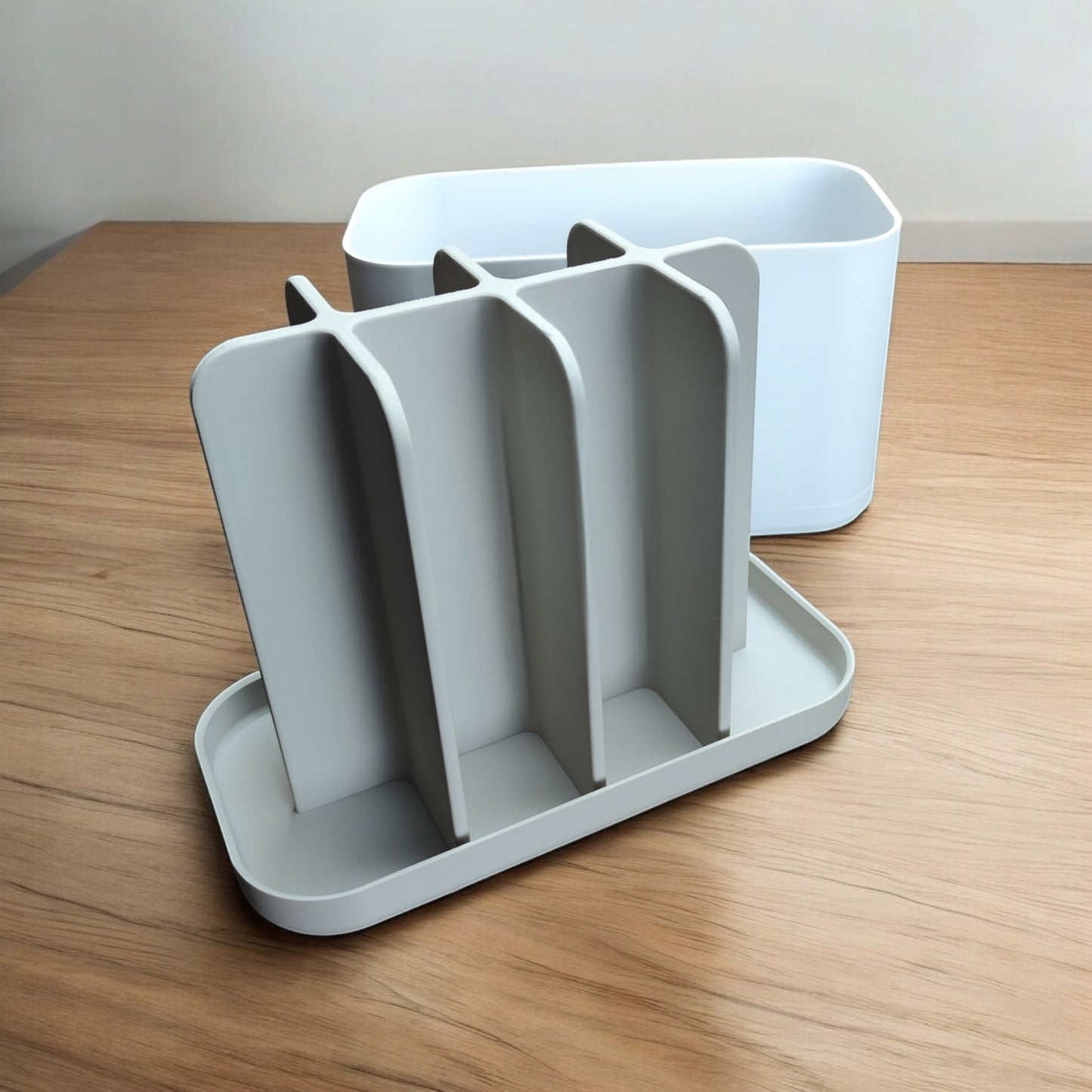Organisateur de salle de bain multi-compartiments – Rangement design