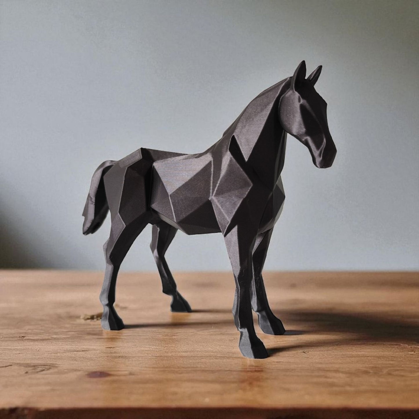 Sculpture Étalon Low-Poly