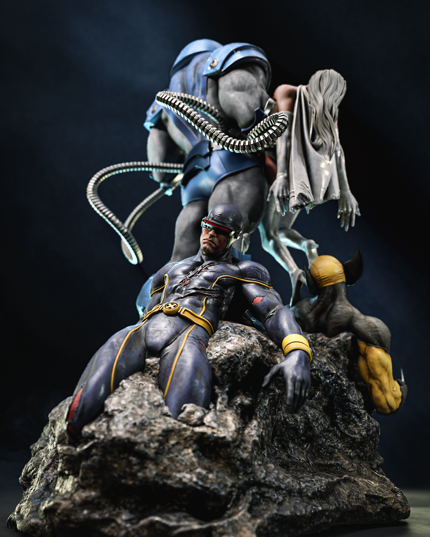 Diorama Apocalypse vs X-Men