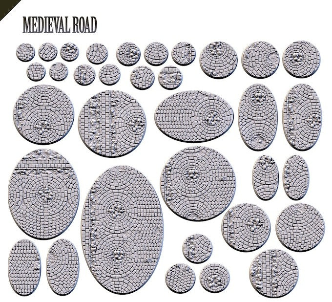 Bases/Socles "Medieval Road"