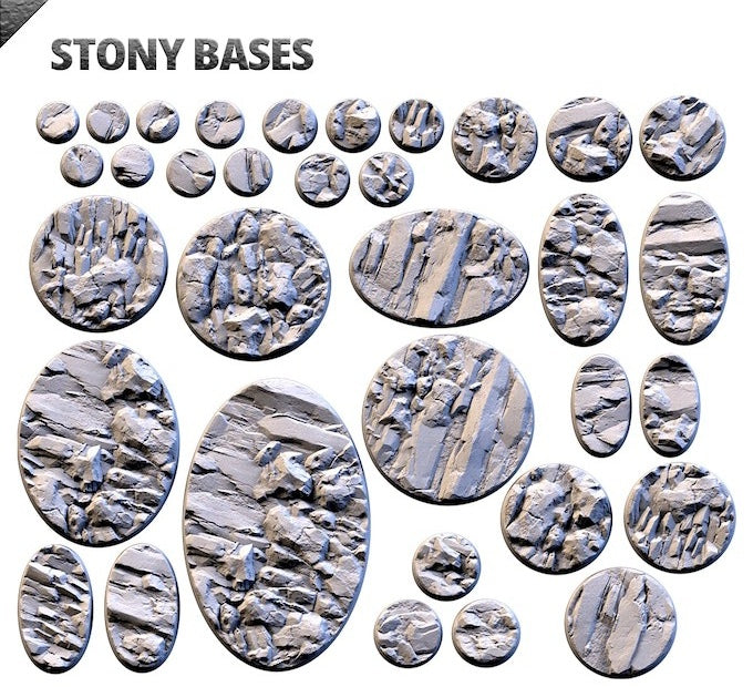 Bases/Socles "Stony"