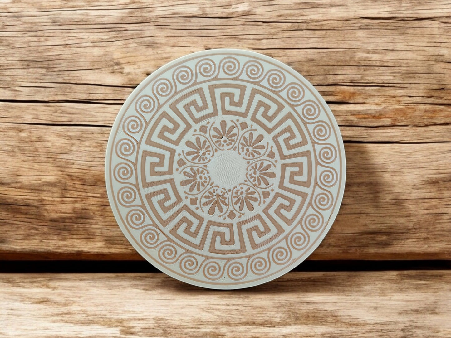 Sous-verres décoratifs avec support "Mediterranea"