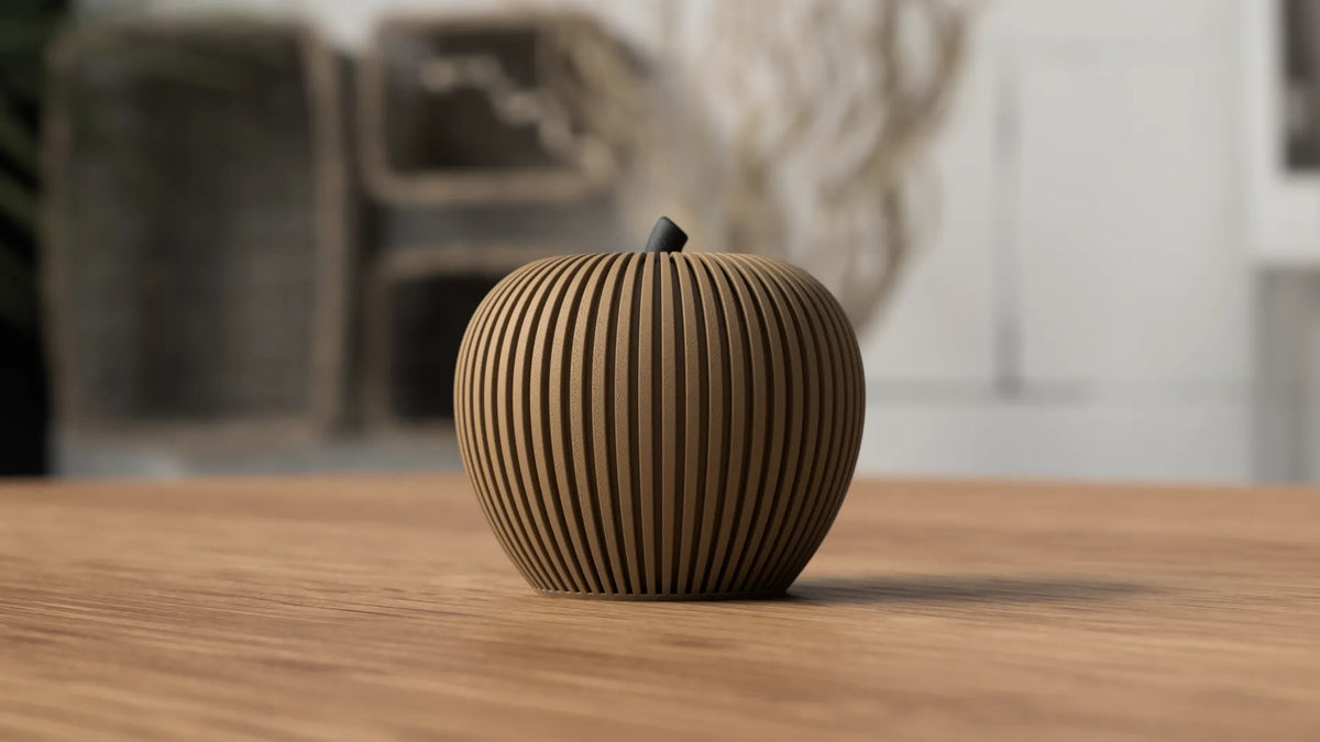 Boîte pomme décorative avec couvercle – Rangement design en impression 3D