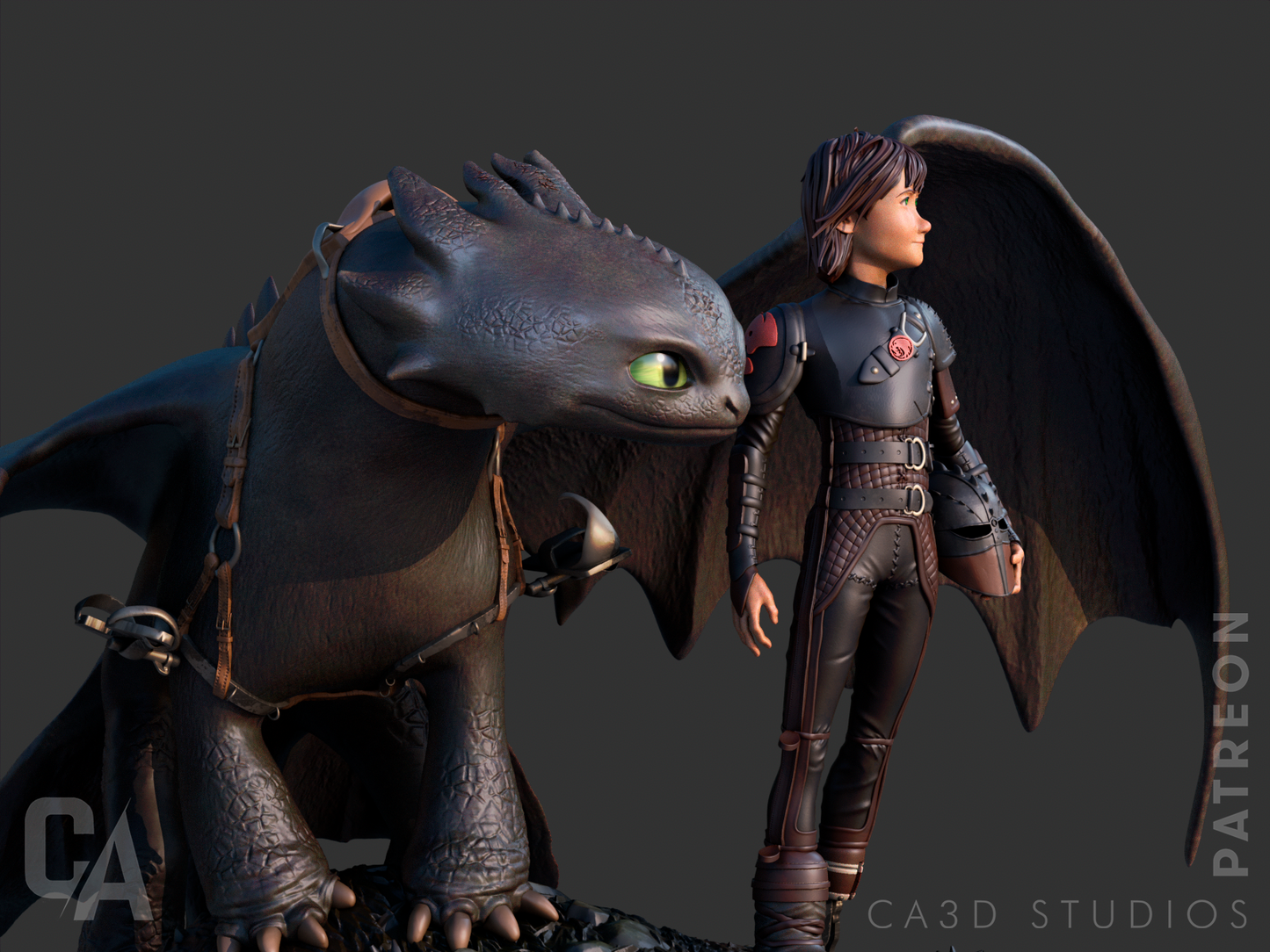 Toothless (Krokmou - Dragons)
