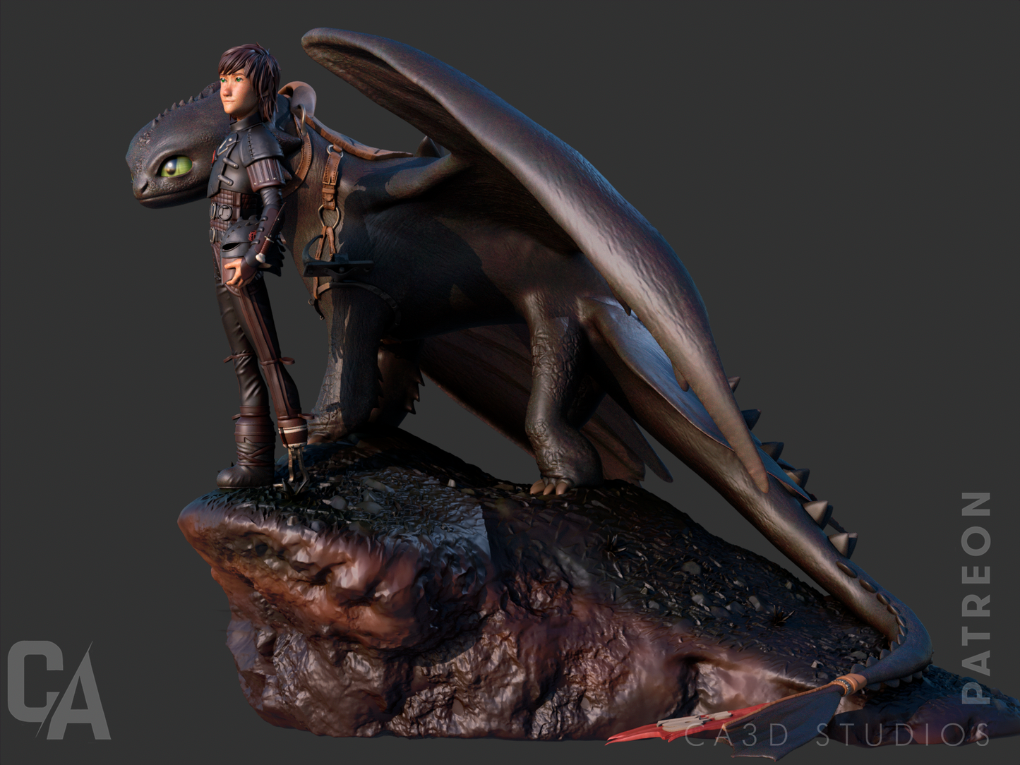 Toothless (Krokmou - Dragons)