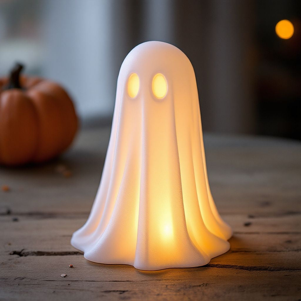 Petit fantôme mignon d'Halloween (compatible LED) - vue 1