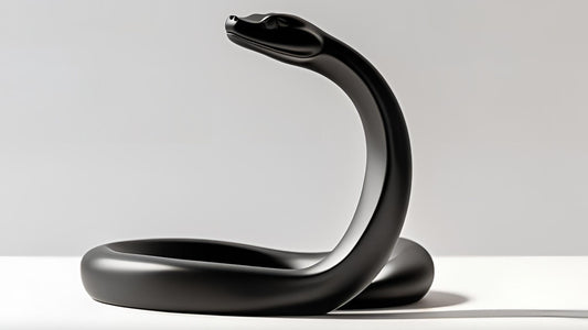 Sculpture « Serpent BlackMamba » - vue 1