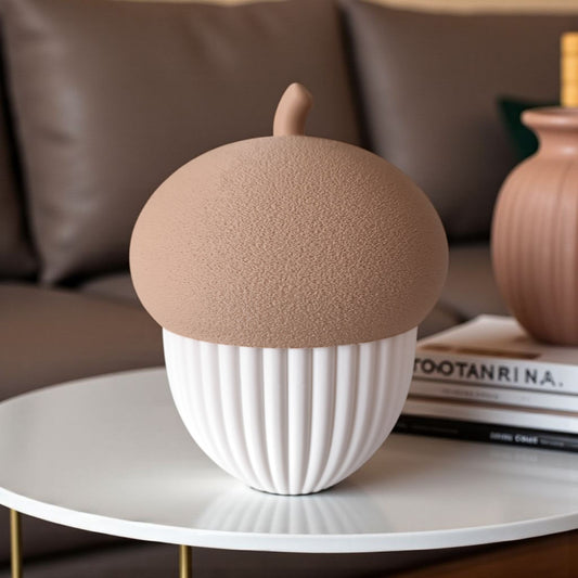 Pot décoratif en forme de gland