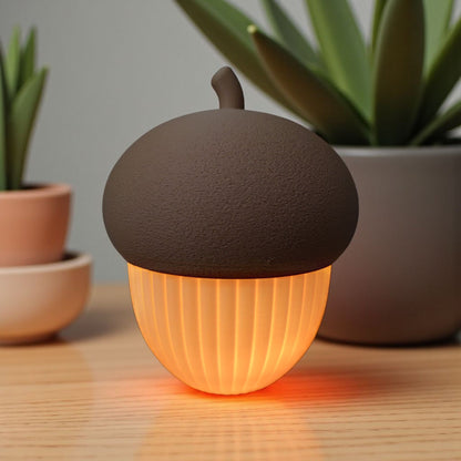 Pot décoratif en forme de gland
