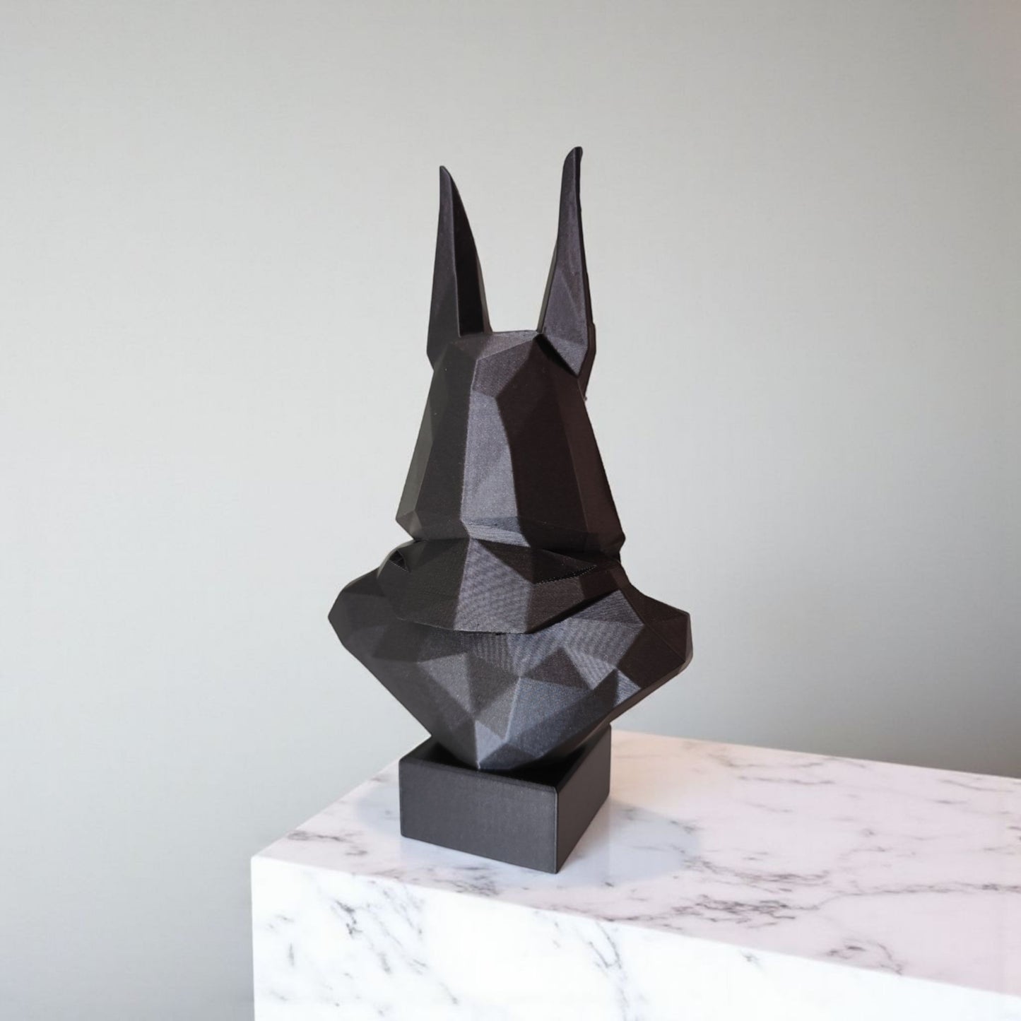 Sculpture Anubis Low-Poly