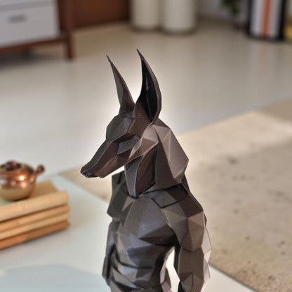 Sculpture Anubis Low-Poly