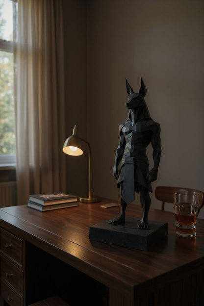 Sculpture Anubis Low-Poly