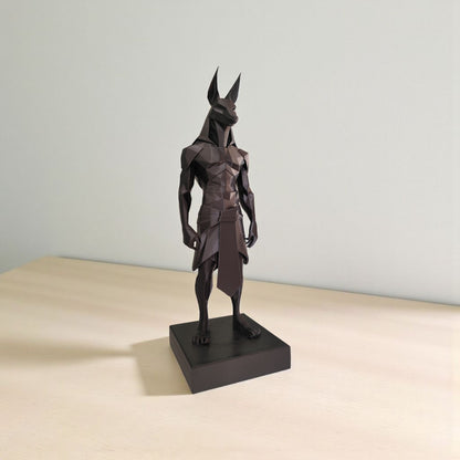 Sculpture Anubis Low-Poly