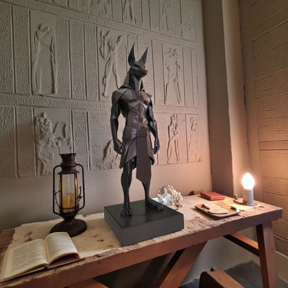 Sculpture Anubis Low-Poly