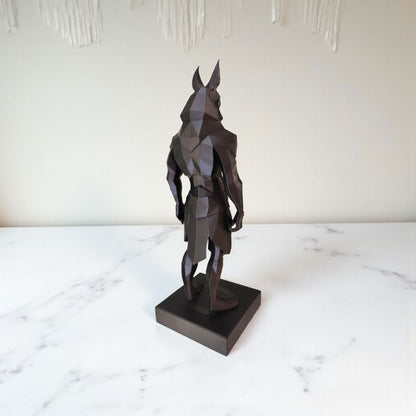 Sculpture Anubis Low-Poly