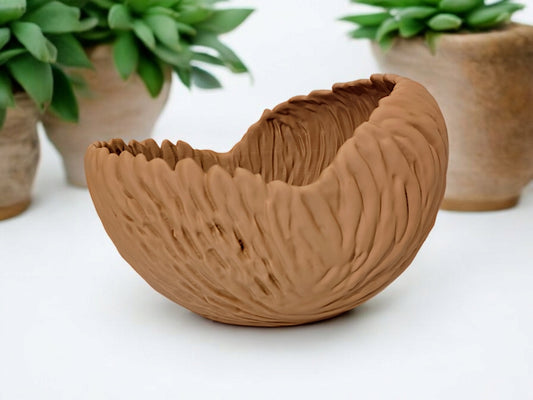 Bol Leaf Terra – inspiration naturelle et artisanale