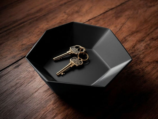 Vide-poche Hexa – design minimaliste et fonctionnel
