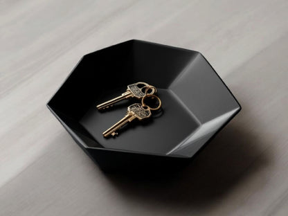 Vide-poche Hexa – design minimaliste et fonctionnel