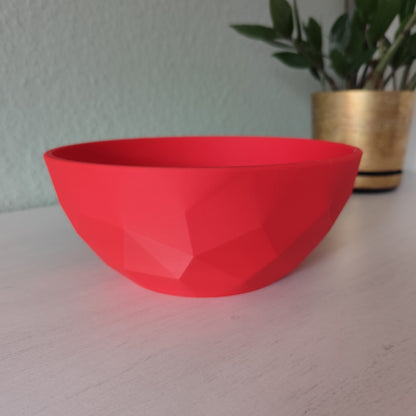 Bol apéritif "Nachos" Low Poly – pratique et convivial