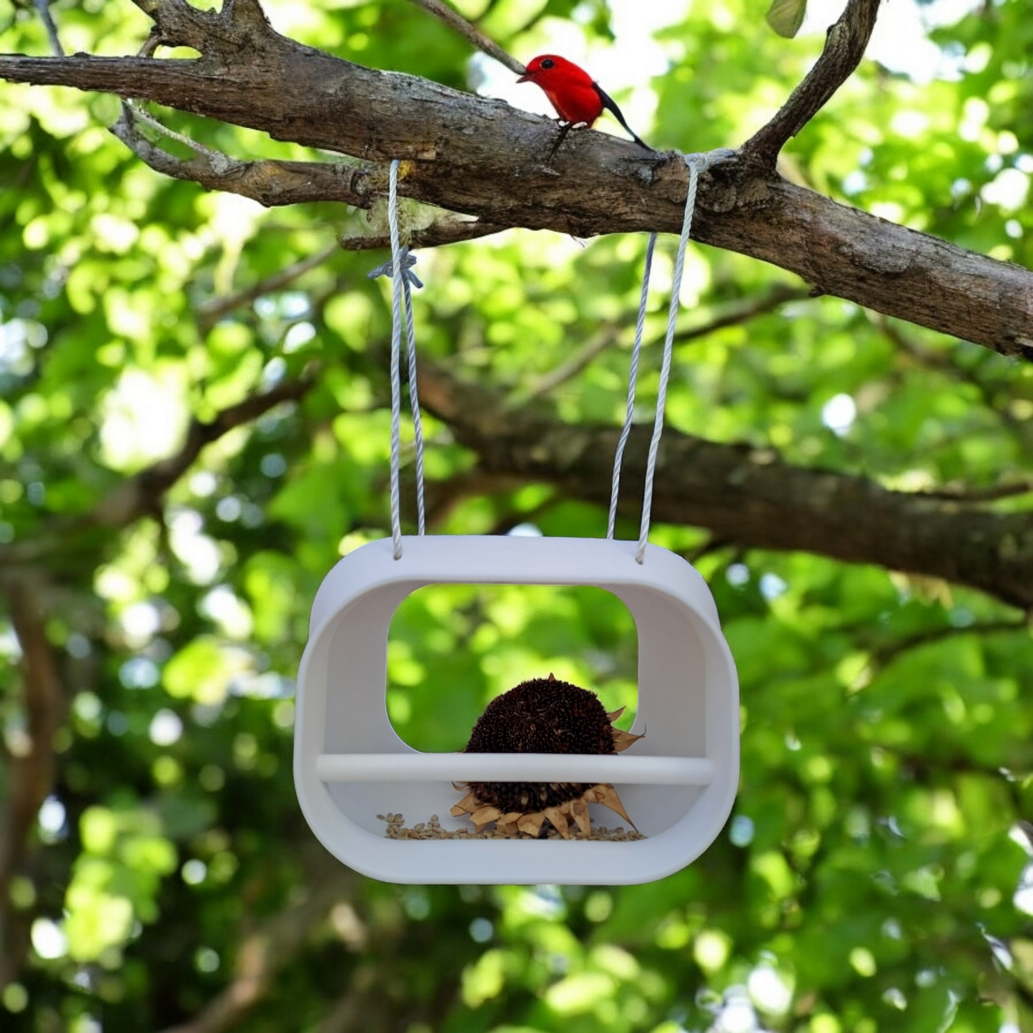 Mangeoire à oiseaux moderne – design et pratique