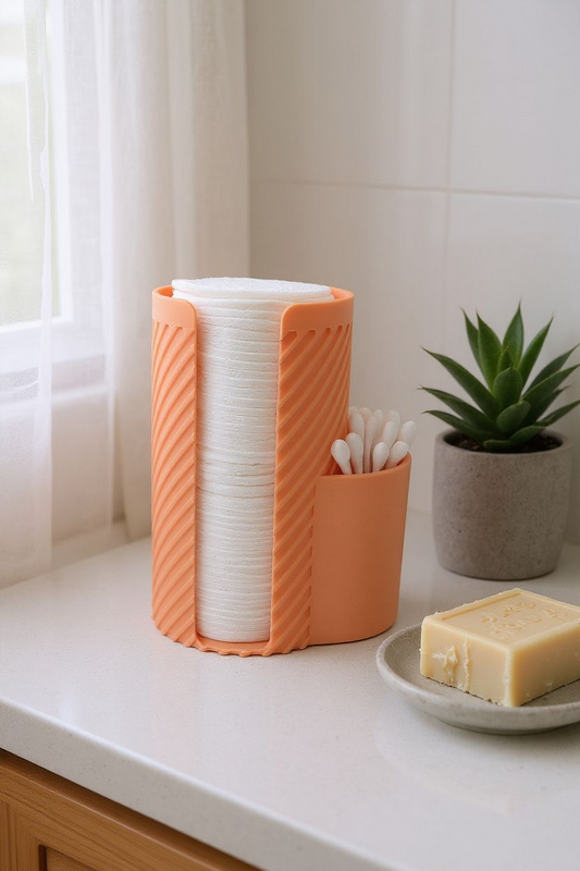 Distributeur de cotons et cotons-tiges Duo