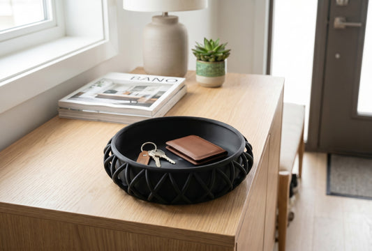 Vide-poche façon panier tressé - vue 1