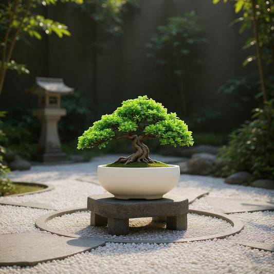 Pot à bonsaï minimaliste et élégant - vue 1