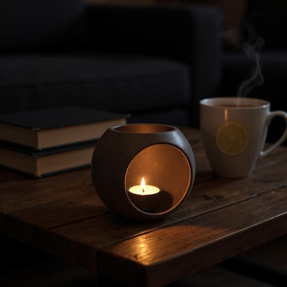 Porte-bougie Sphère – design apaisant et moderne