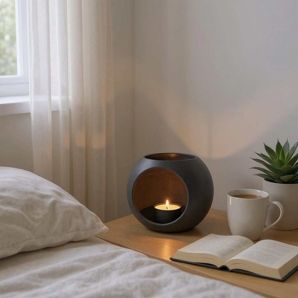 Porte-bougie Sphère – design apaisant et moderne