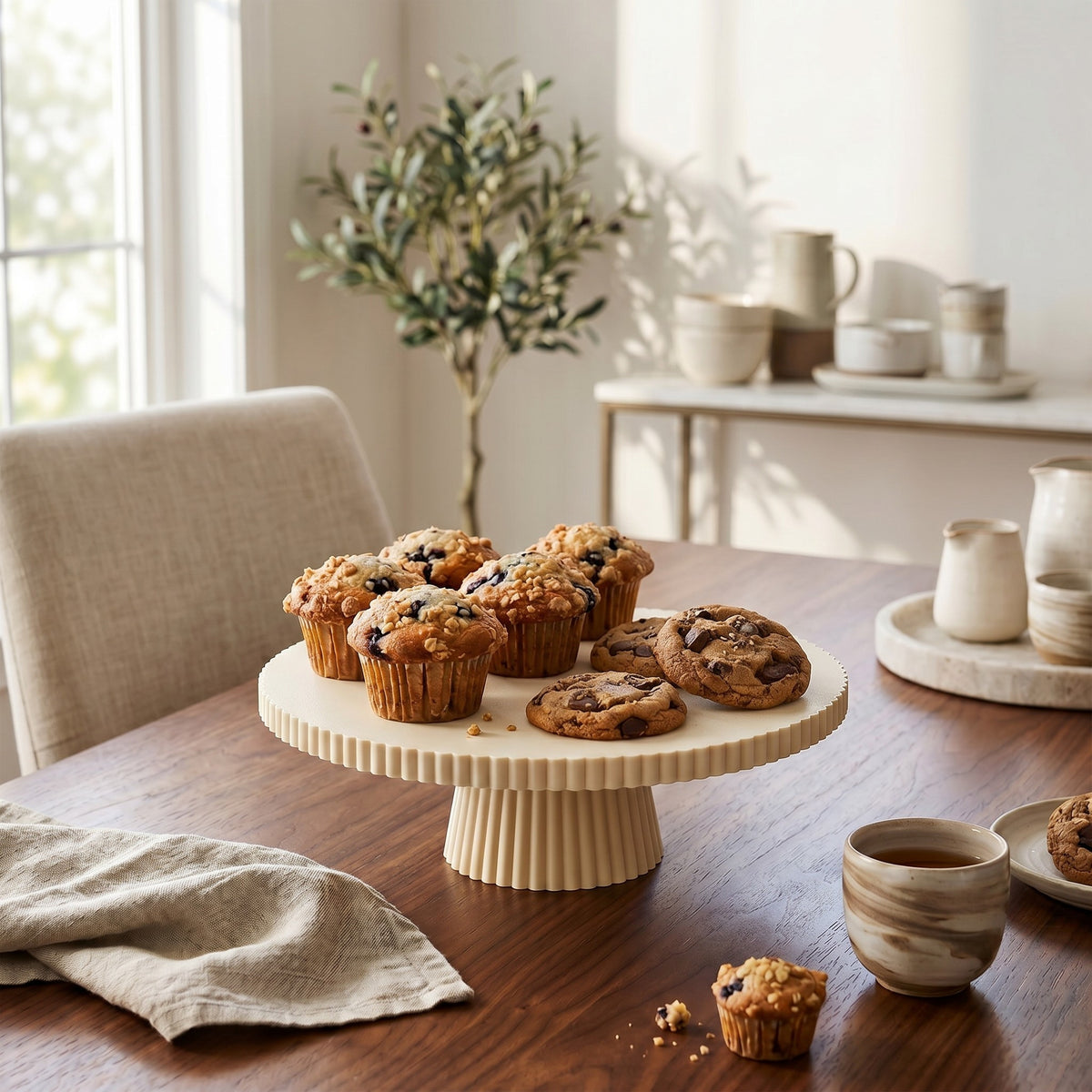 Présentoir à gâteaux côtelé - vue 3