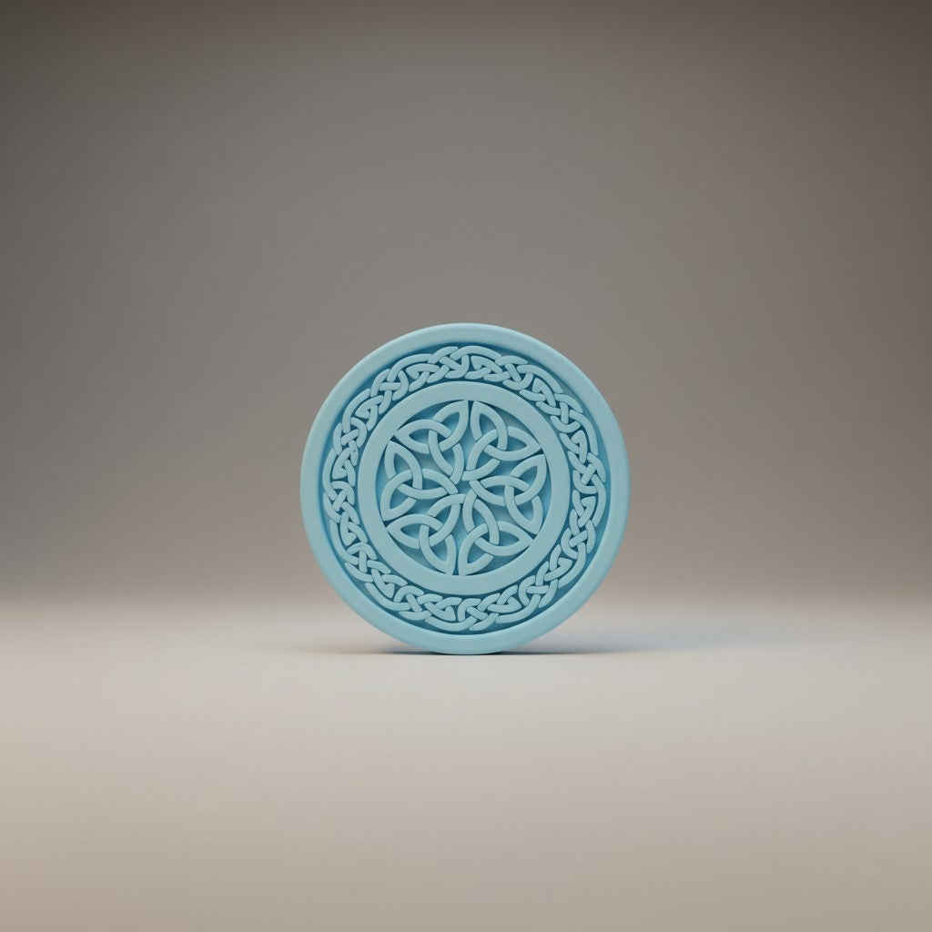 Sous-verre à motifs celtiques - vue 2