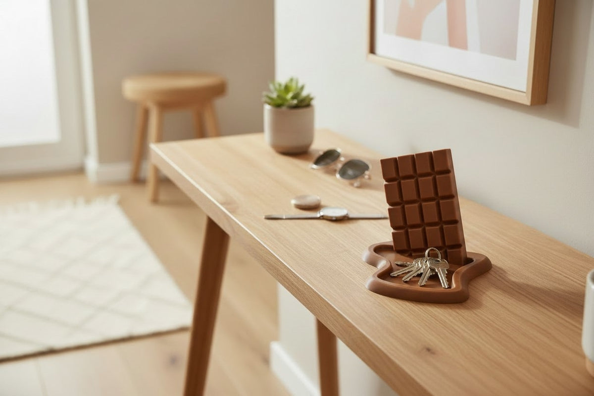 Plateau à clés « Chocolat Fondant » - vue 1