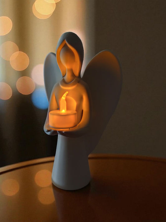 Ange de Noël porteur de lumière - vue 1