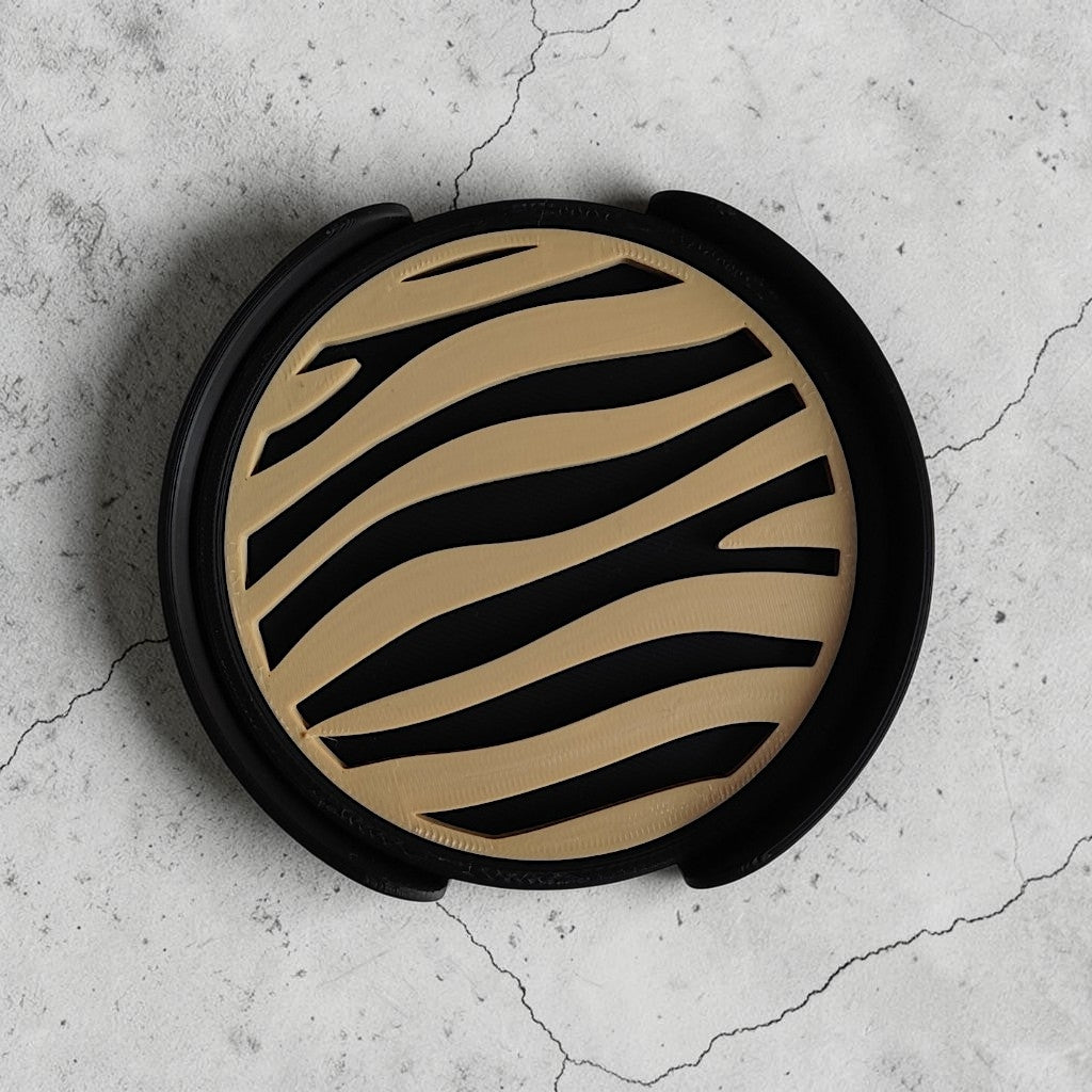 Set de sous-verres à texture zèbre - vue 4