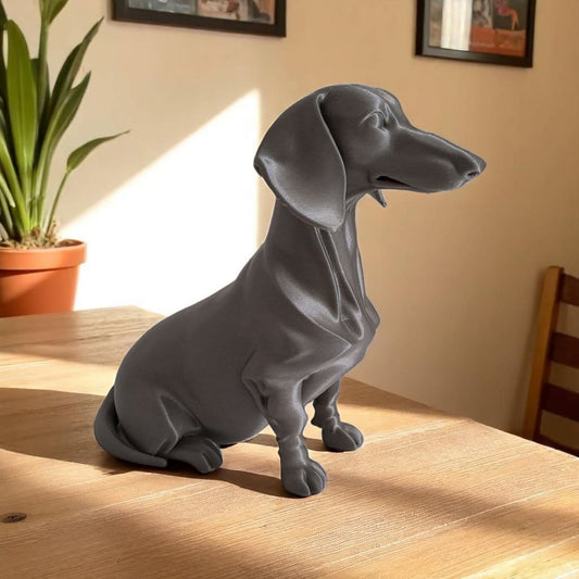 Sculpture « Teckel Minimaliste » - vue 1
