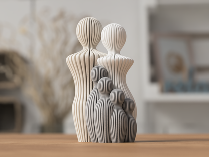 Statue famille design