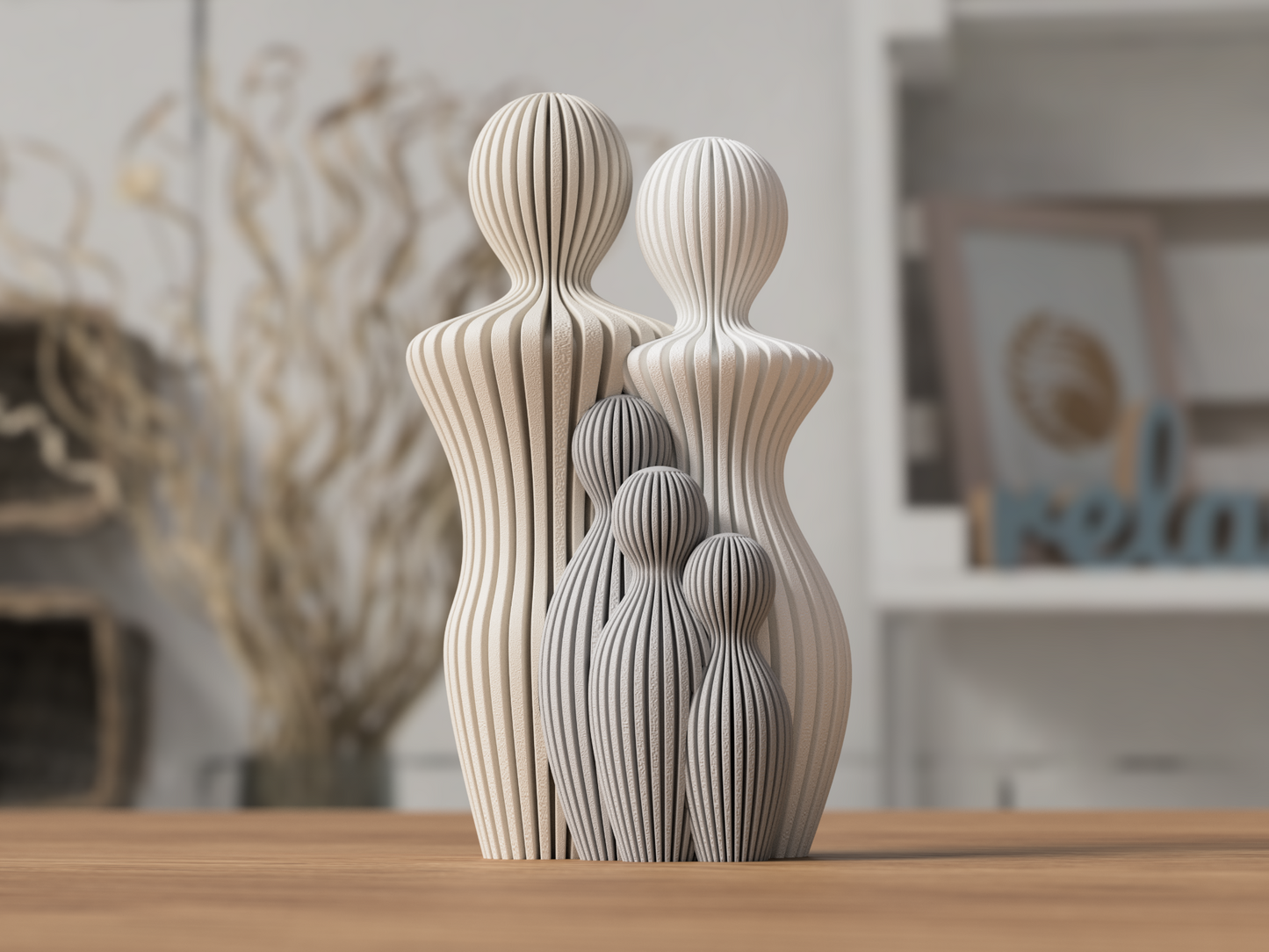 Statue famille design