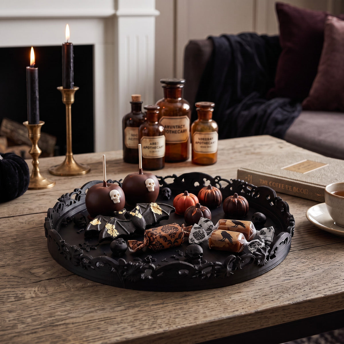 Plateau de style gothique - vue 2