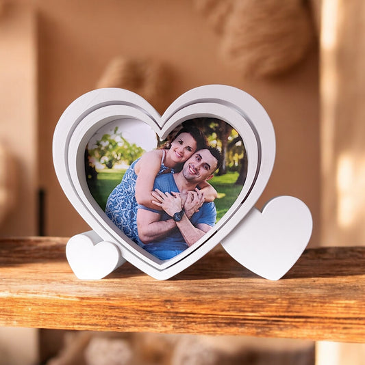 Cadre photo cœur — Saint-Valentin - vue 1