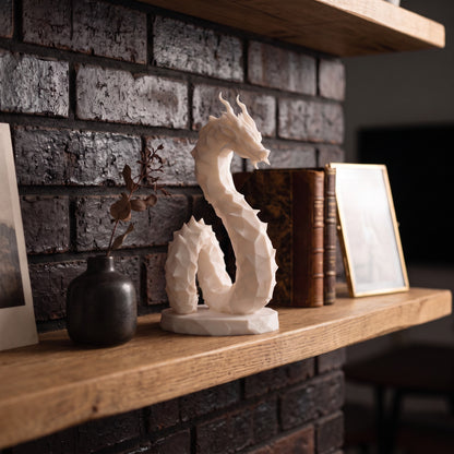 Sculpture « Dragon Hydre Low Poly » - vue 2
