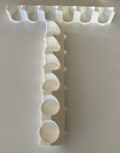 Support pour pots de peinture – Compatible IKEA Skådis (4 ou 6 pots)